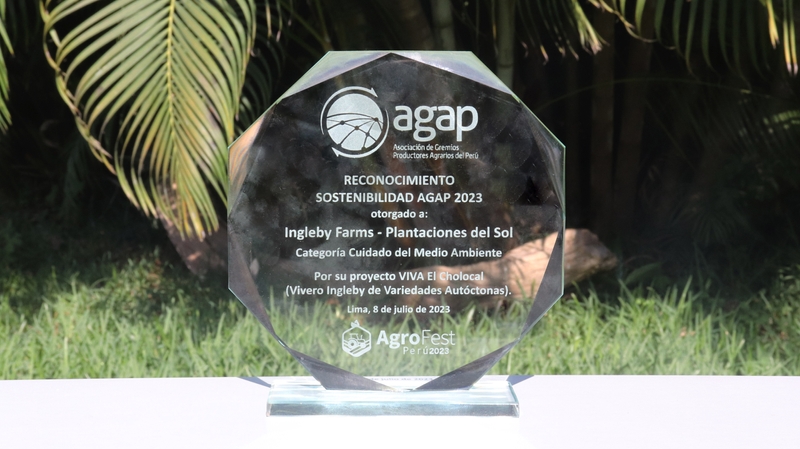AGAP award 2023 VIVA El Cholocal